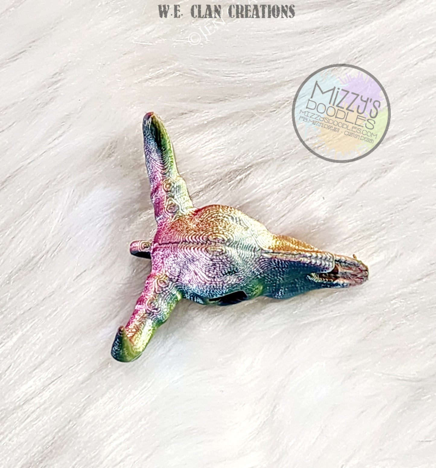 Bull Head Keychain