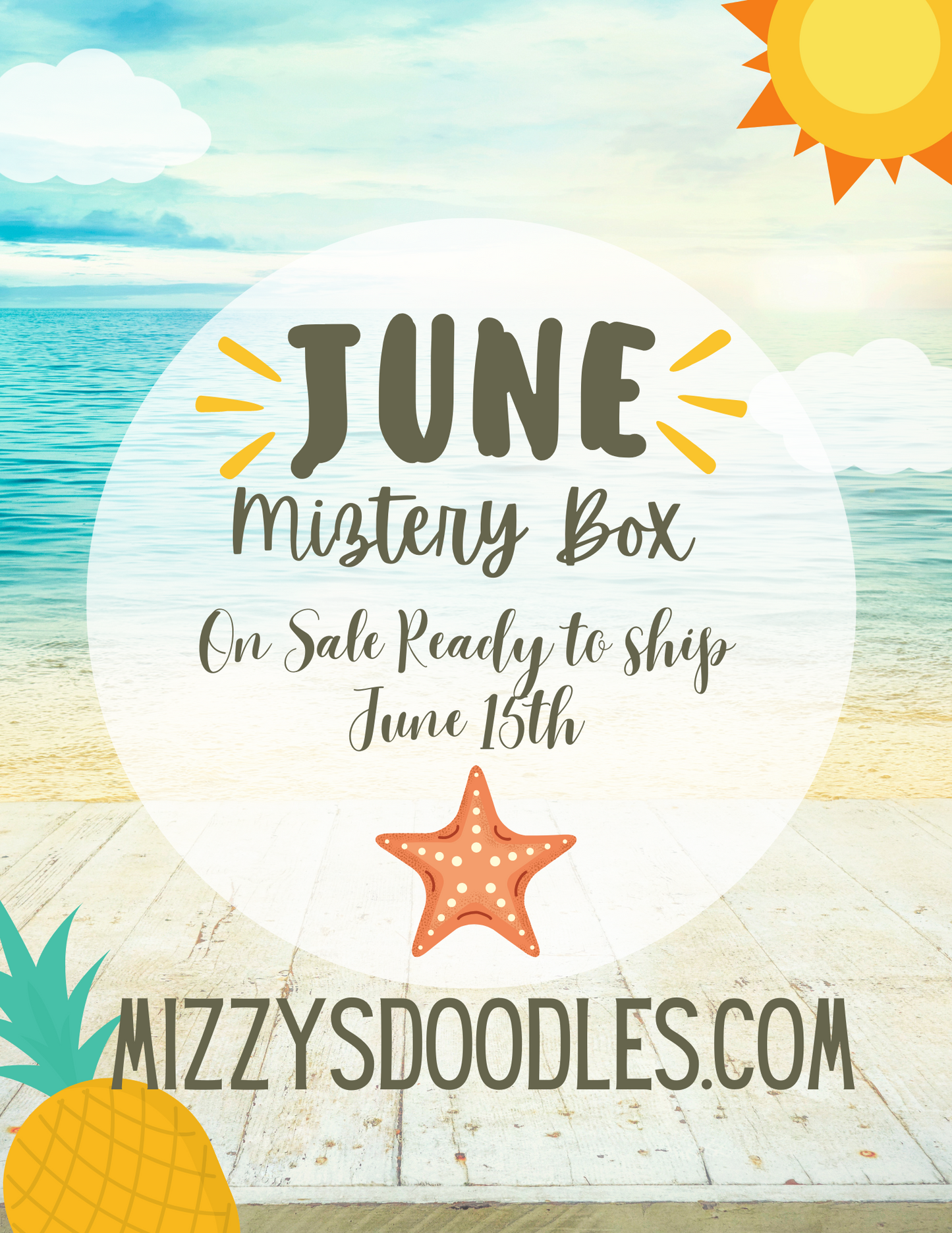 June's Miztery Craft Box - ORDER OPEN June 15th for immediate shipping