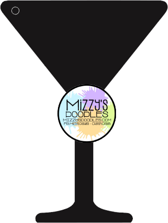 Acrylic Blank- Martini Glass