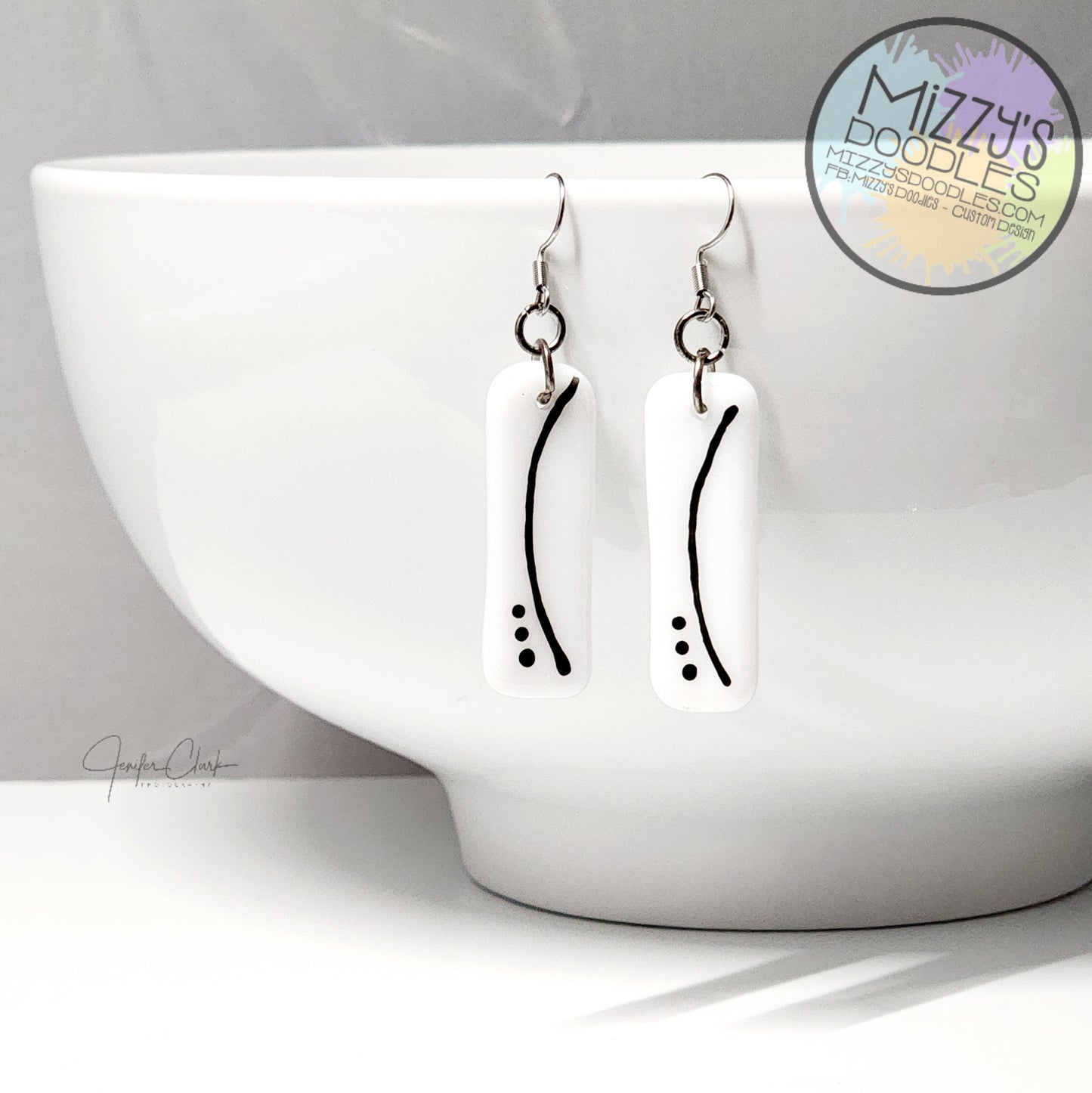 Fused Glass Earrings
