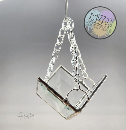 Stained Glass Air Plant Holder
