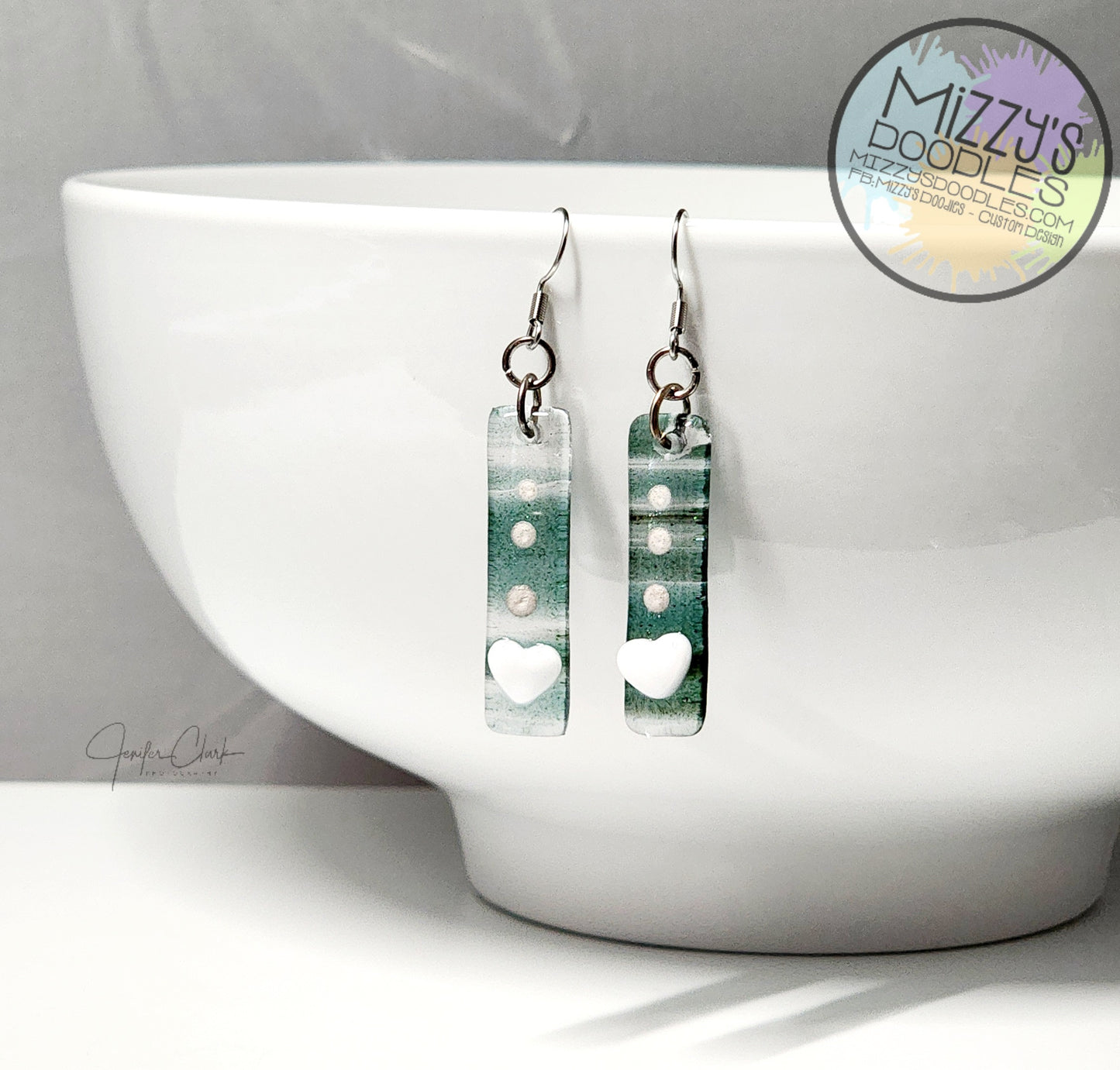 Fused Glass Earrings