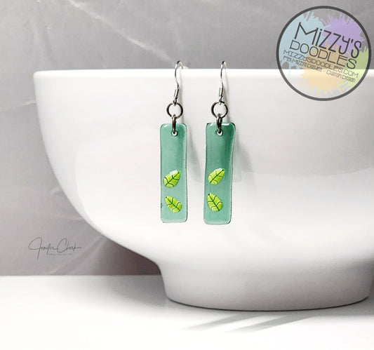 Fused Glass Earrings
