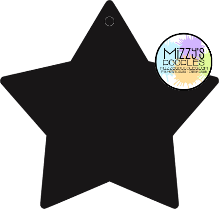 Acrylic Blank- Star Shape