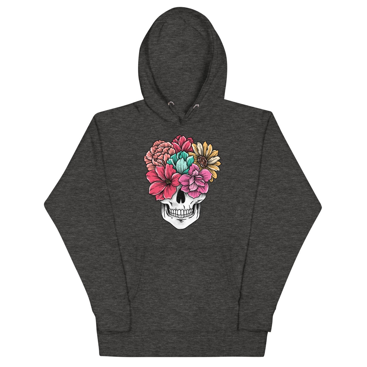 Flowering Skull - Unisex Hoodie