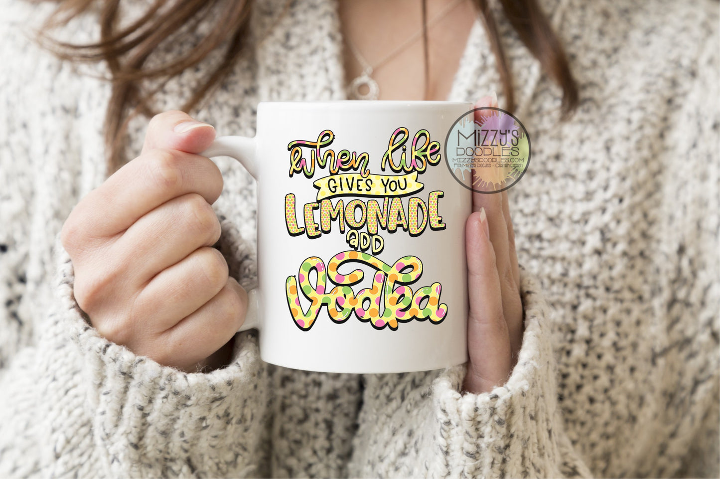 When Life gives you Lemons- 15oz Ceramic Coffee Mug