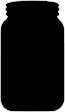 Mason Jar Logo Tags