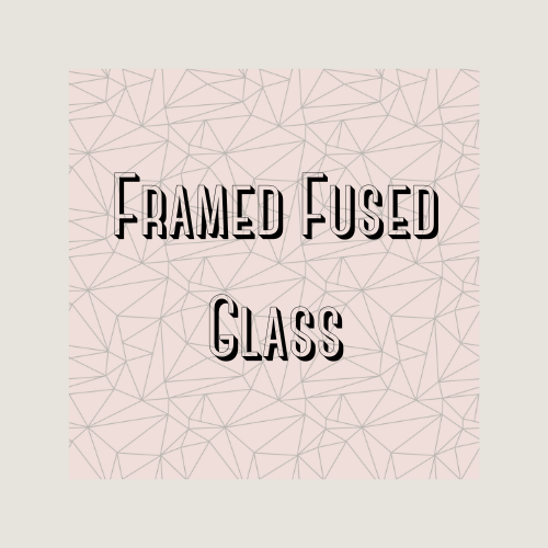 Framed Fused Glass Art