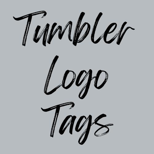 Tumbler Logo Tags