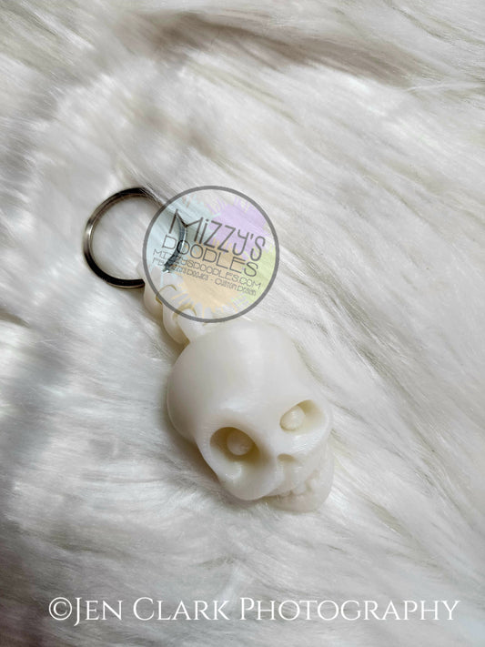 Skeleton Head Keychain