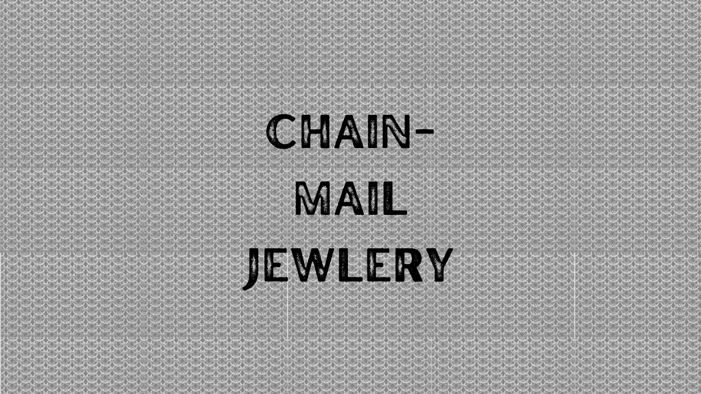 Chain-Mail Earrings