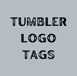 Tumbler Logo Tags