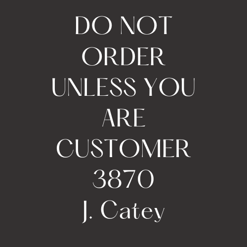 Custom 3870  J. Catey