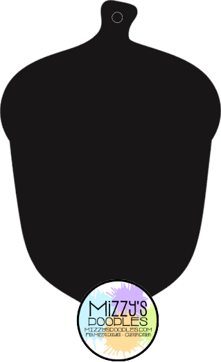 Acrylic Blank- Acorn