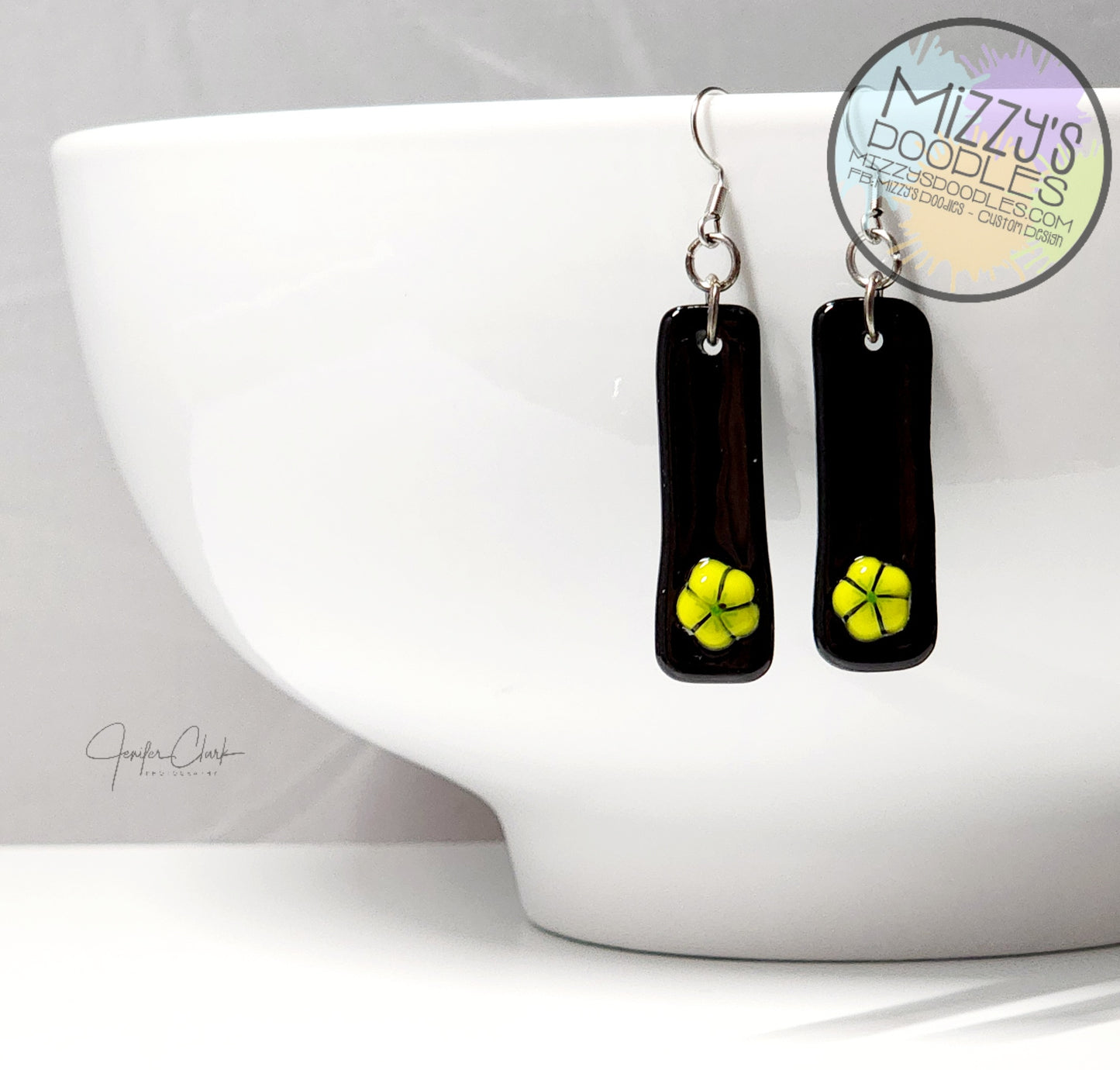Fused Glass Earrings