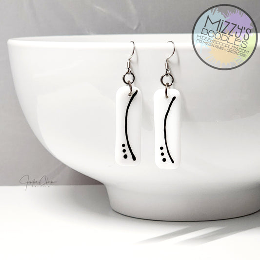 Fused Glass Earrings