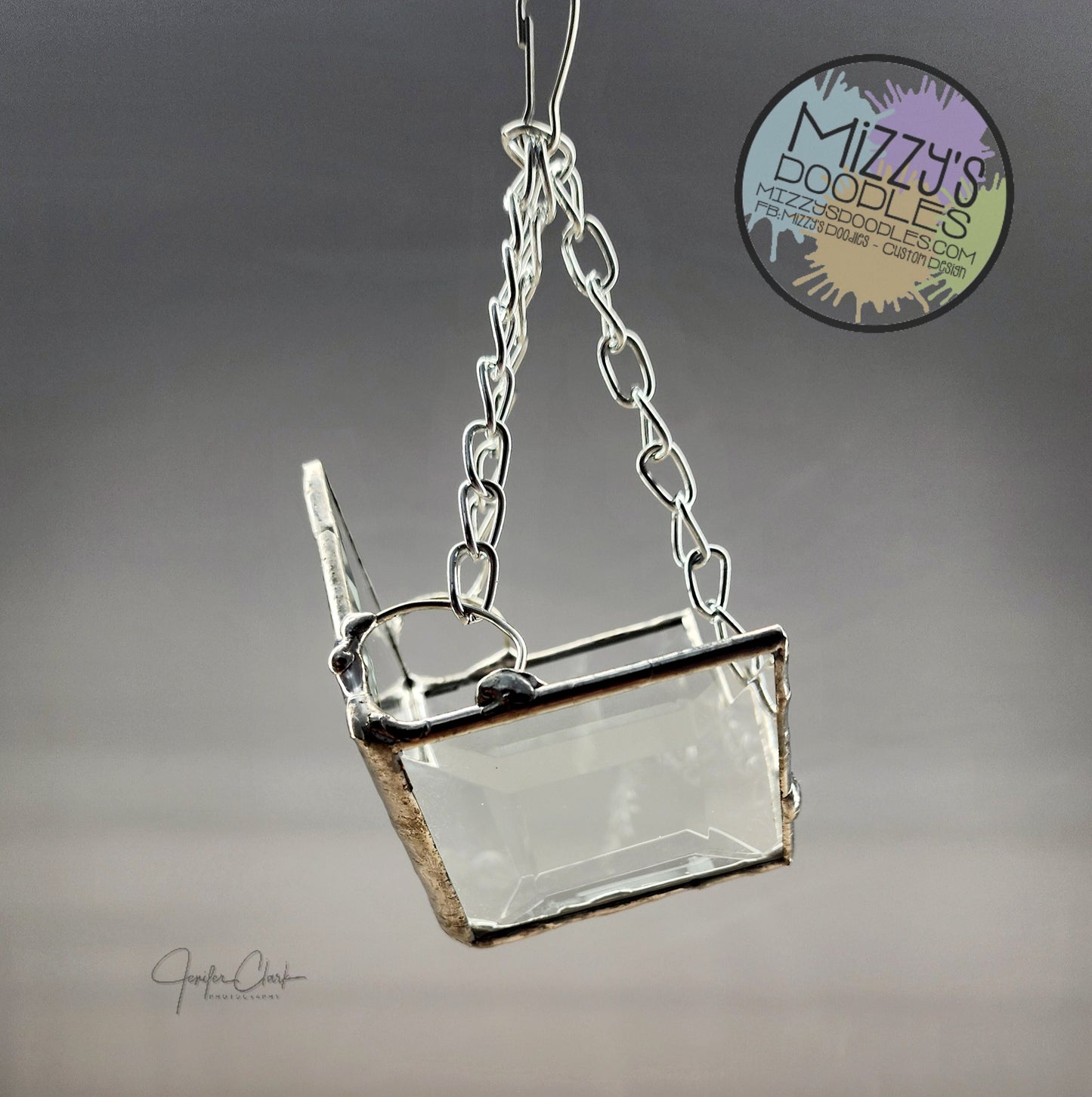 Stained Glass Air Plant Holder