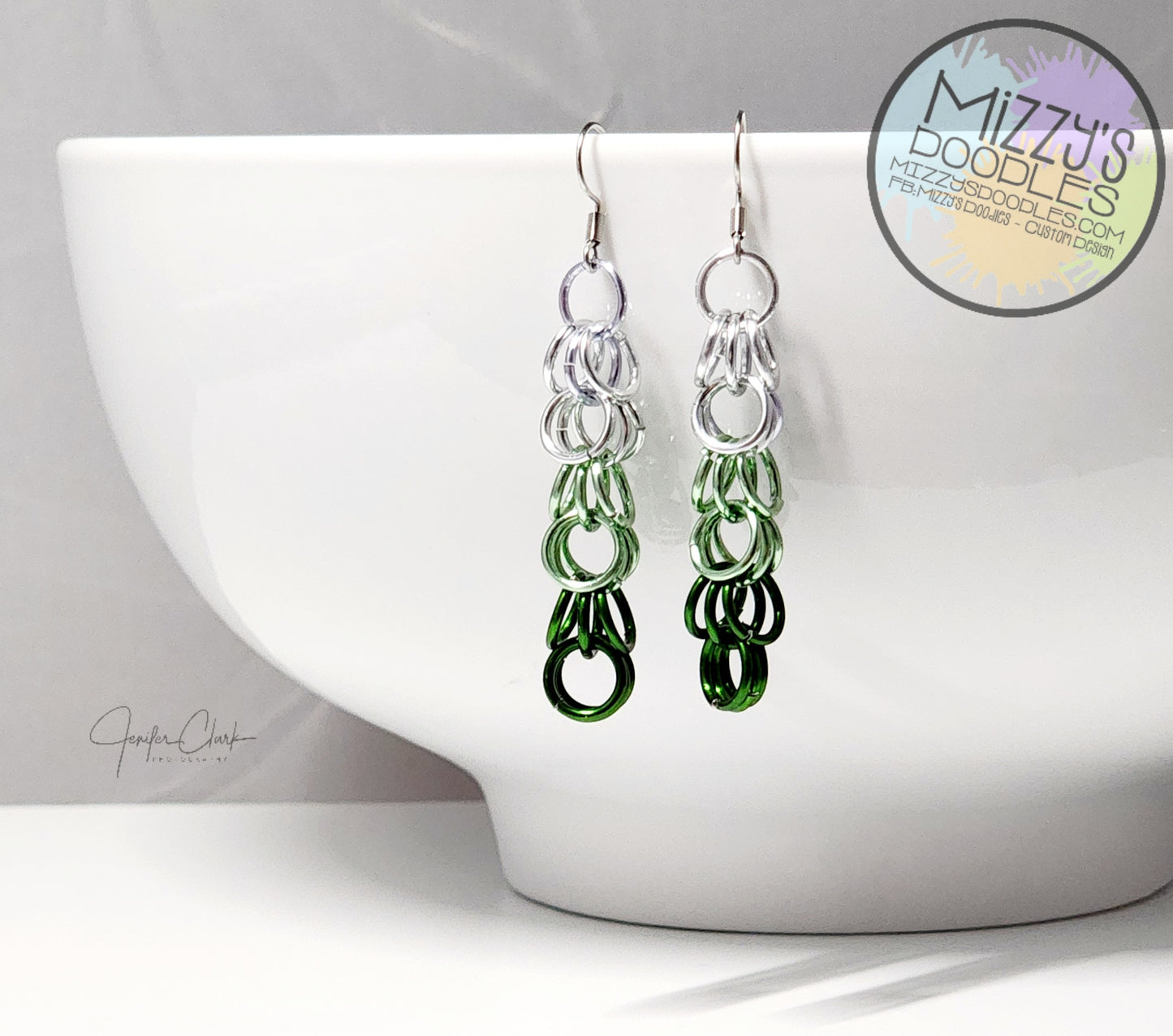 Chain Mail Earrings