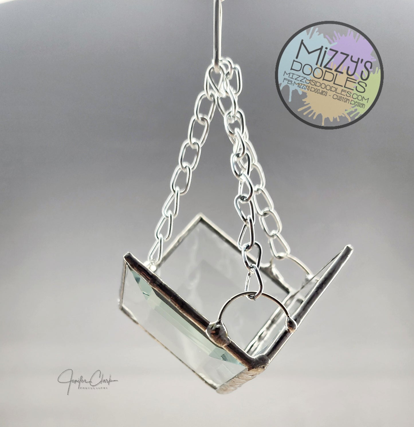 Stained Glass Air Plant Holder