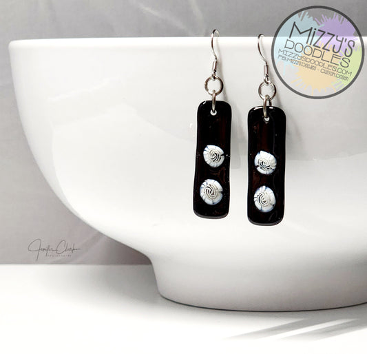 Fused Glass Earrings