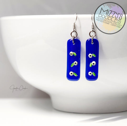 Fused Glass Earrings