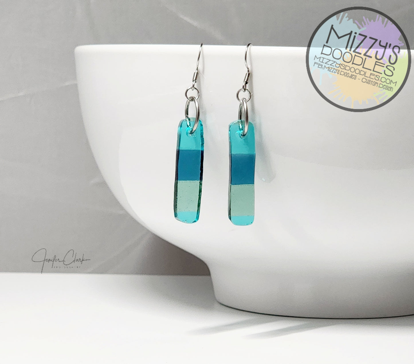 Fused Glass Earrings