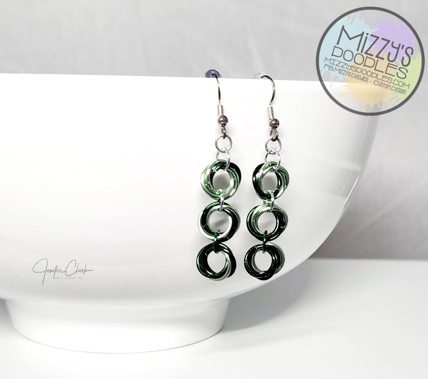 Chain Mail Earrings