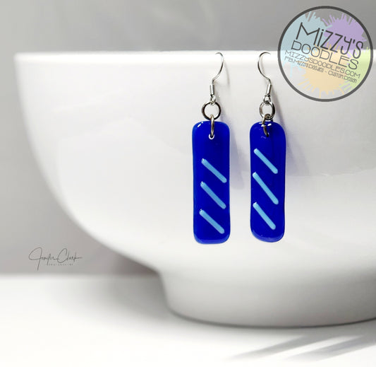 Fused Glass Earrings