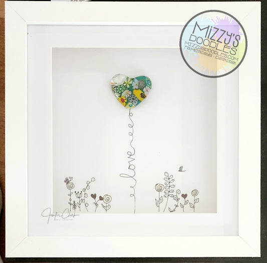 Framed Love Heart