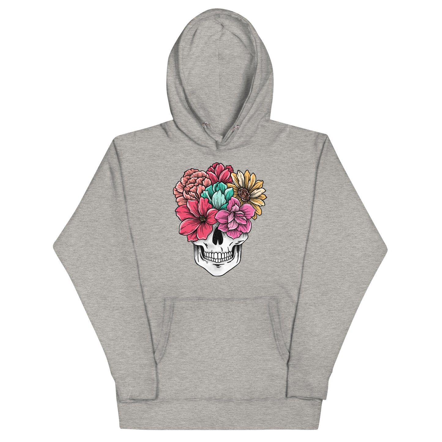 Flowering Skull - Unisex Hoodie