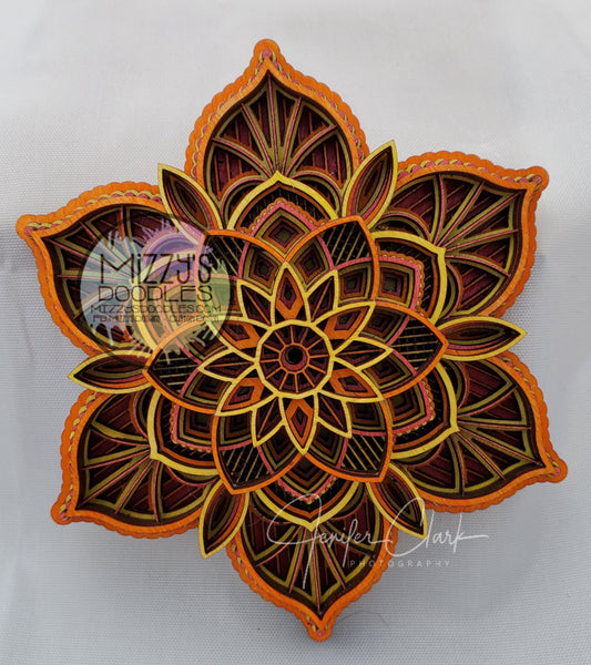 Flower Mandala Ornament