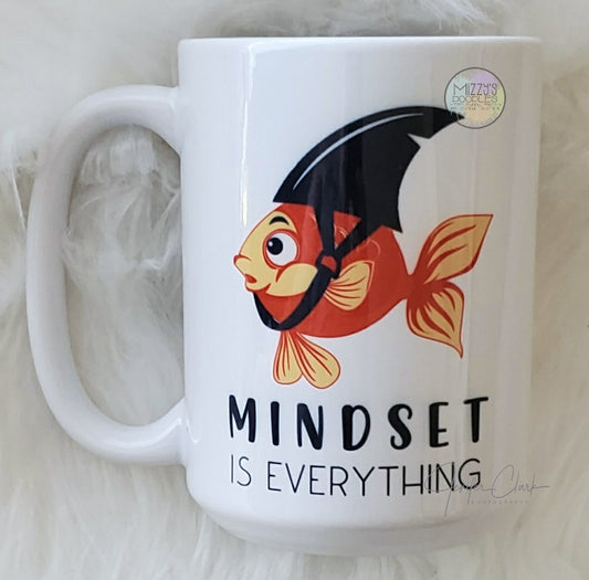 Mindset is Everything 11oz or 15oz Ceramic Coffee mug