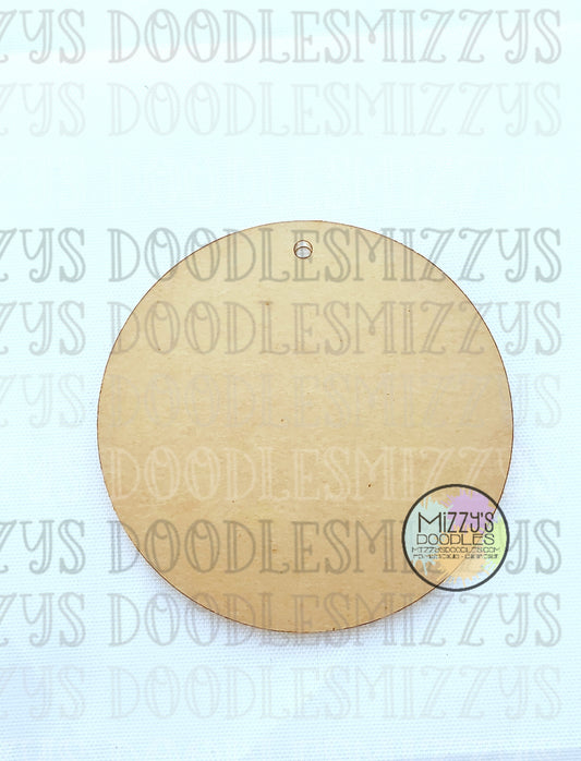 Acrylic Blank- Circle