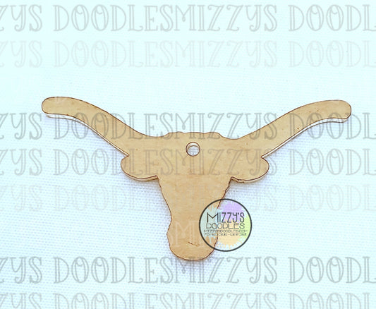 Acrylic Blank- Longhorn