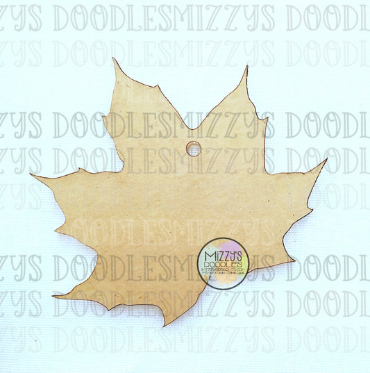 Acrylic Blank- Maple Leaf
