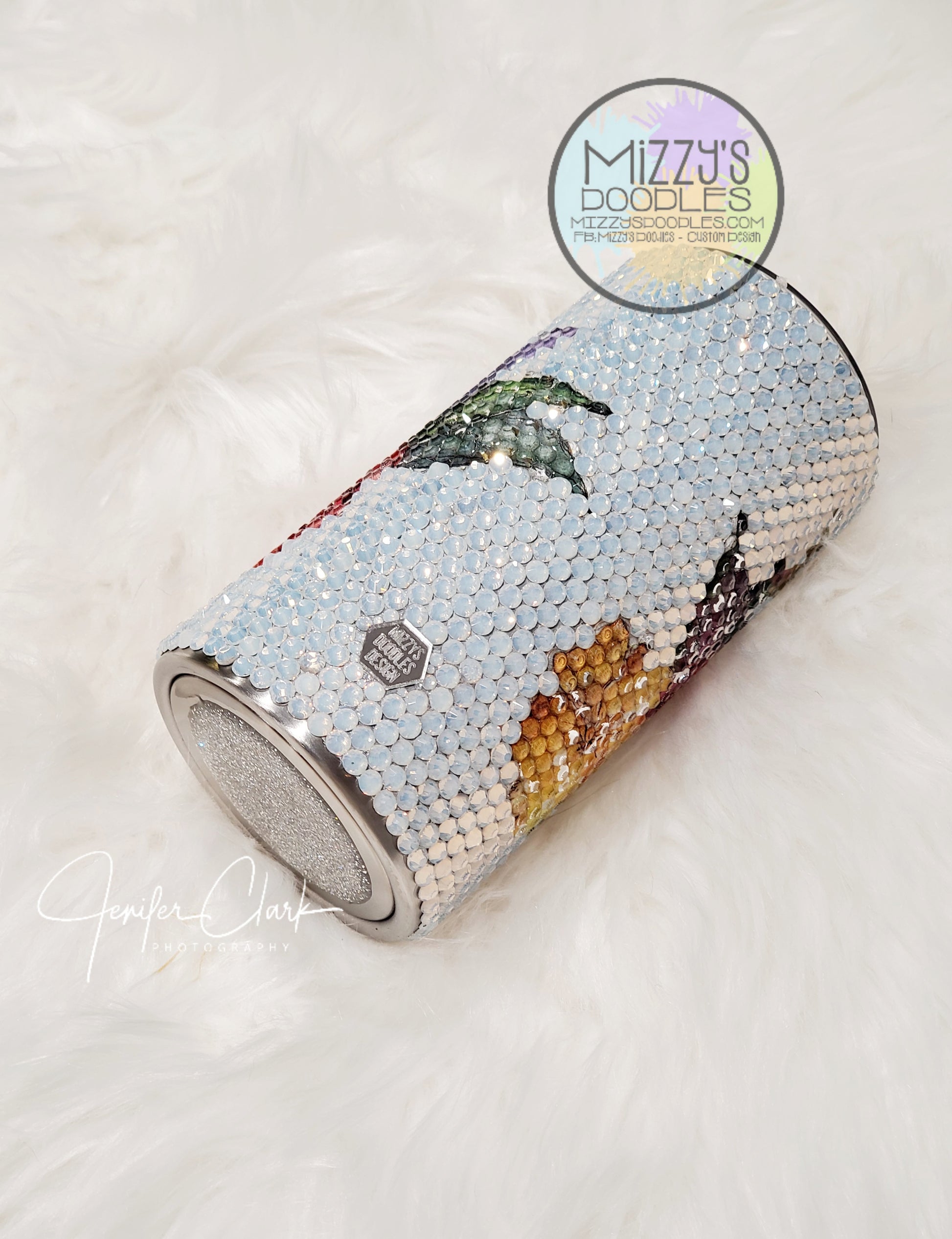 Ombre Rhinestone Tumbler – Jess Creations LLC