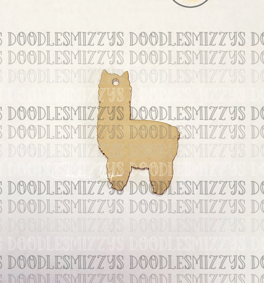Acrylic Blank- Llama