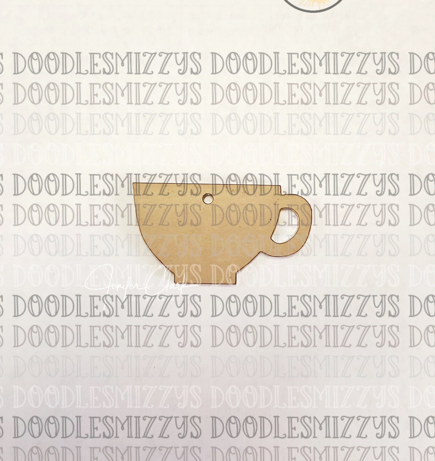 Acrylic Blank- Coffee Cup