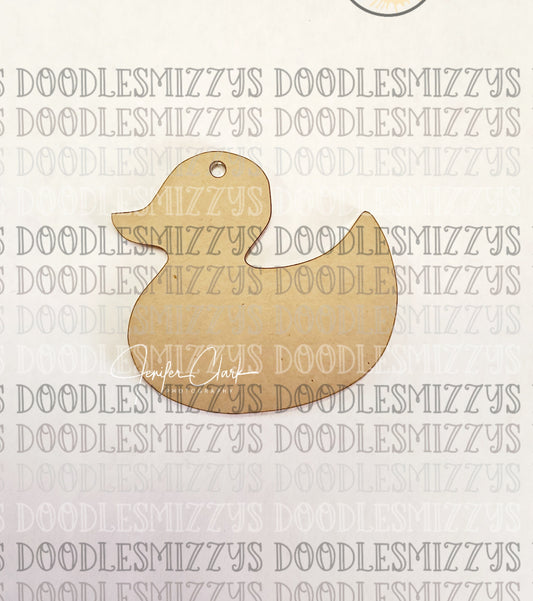 Acrylic Blank- Rubber Ducky