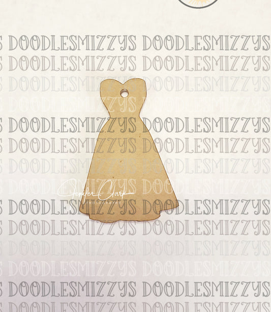 Acrylic Blank- Dress