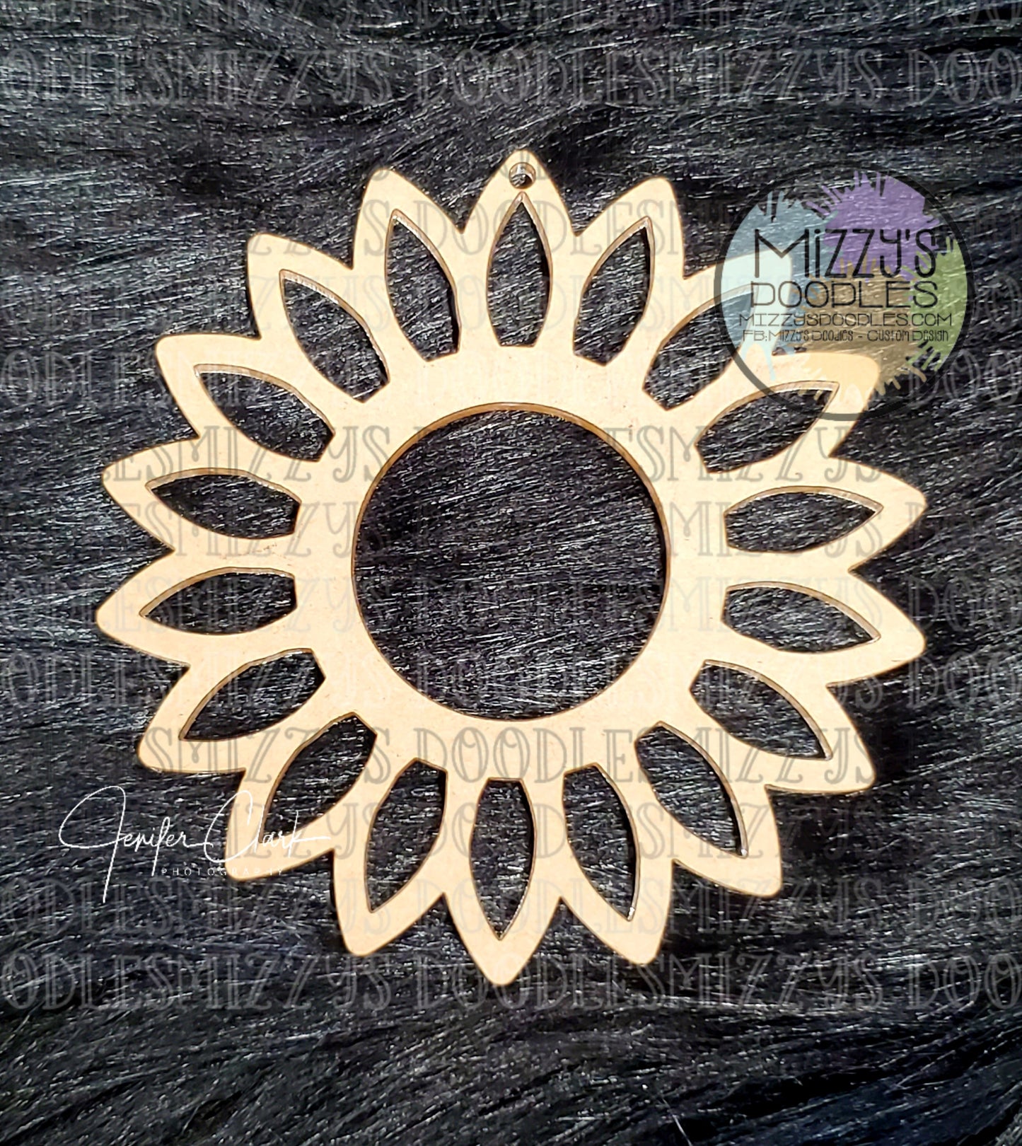 Acrylic Blank-  Sunflower
