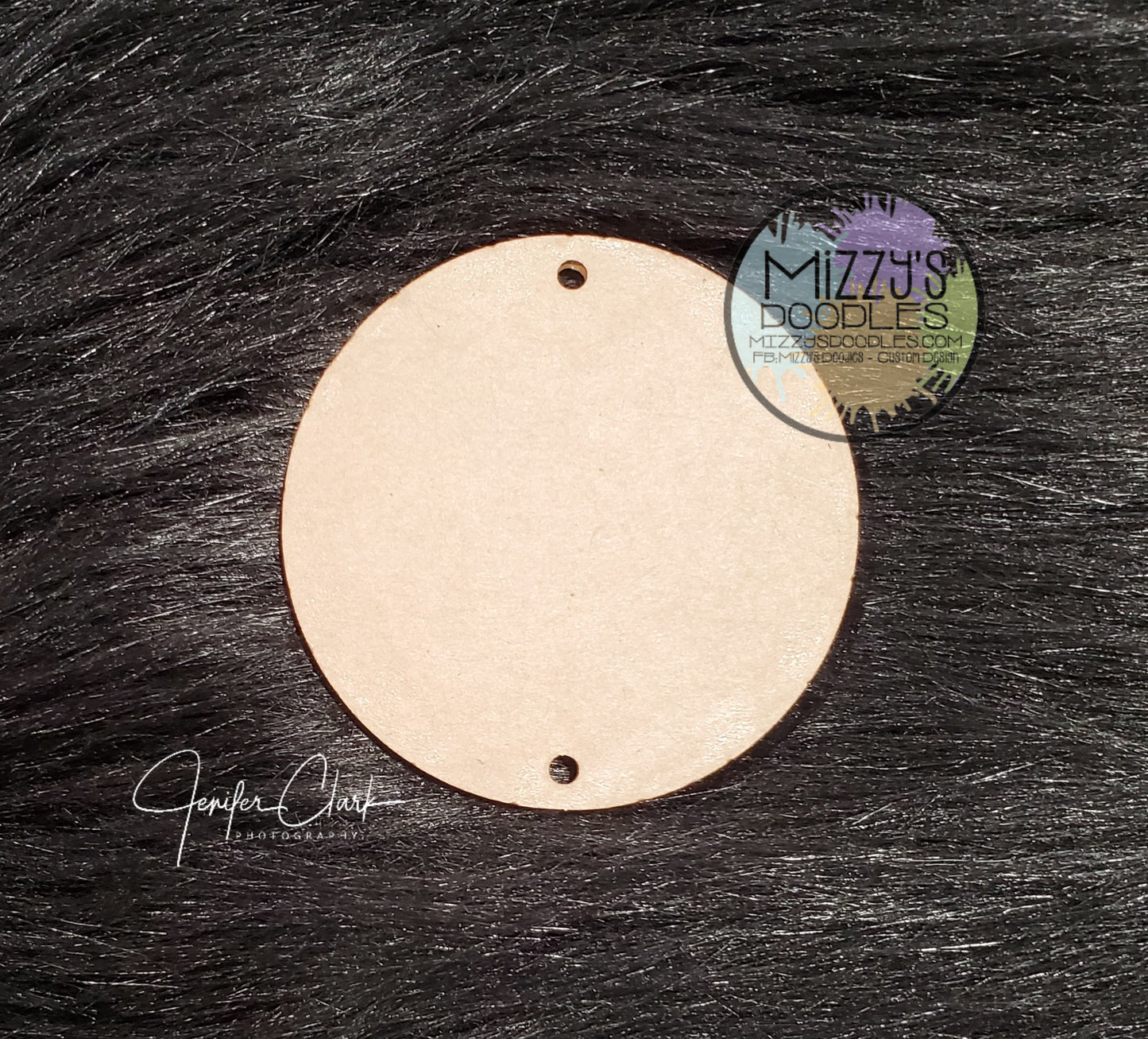 Acrylic Blank- Lanyard Circle