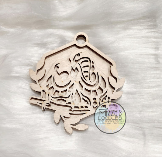 Love Birds Suncatcher