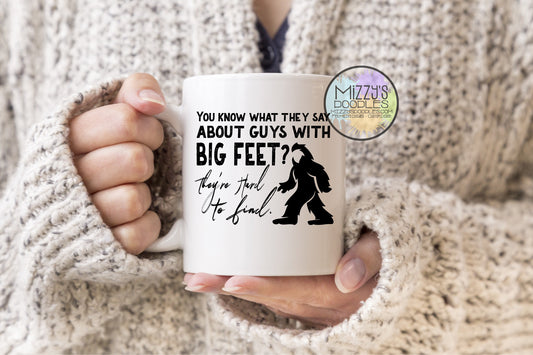 Big Feet - 15oz Ceramic Coffee Mug