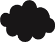 Cloud Shape Logo Tags
