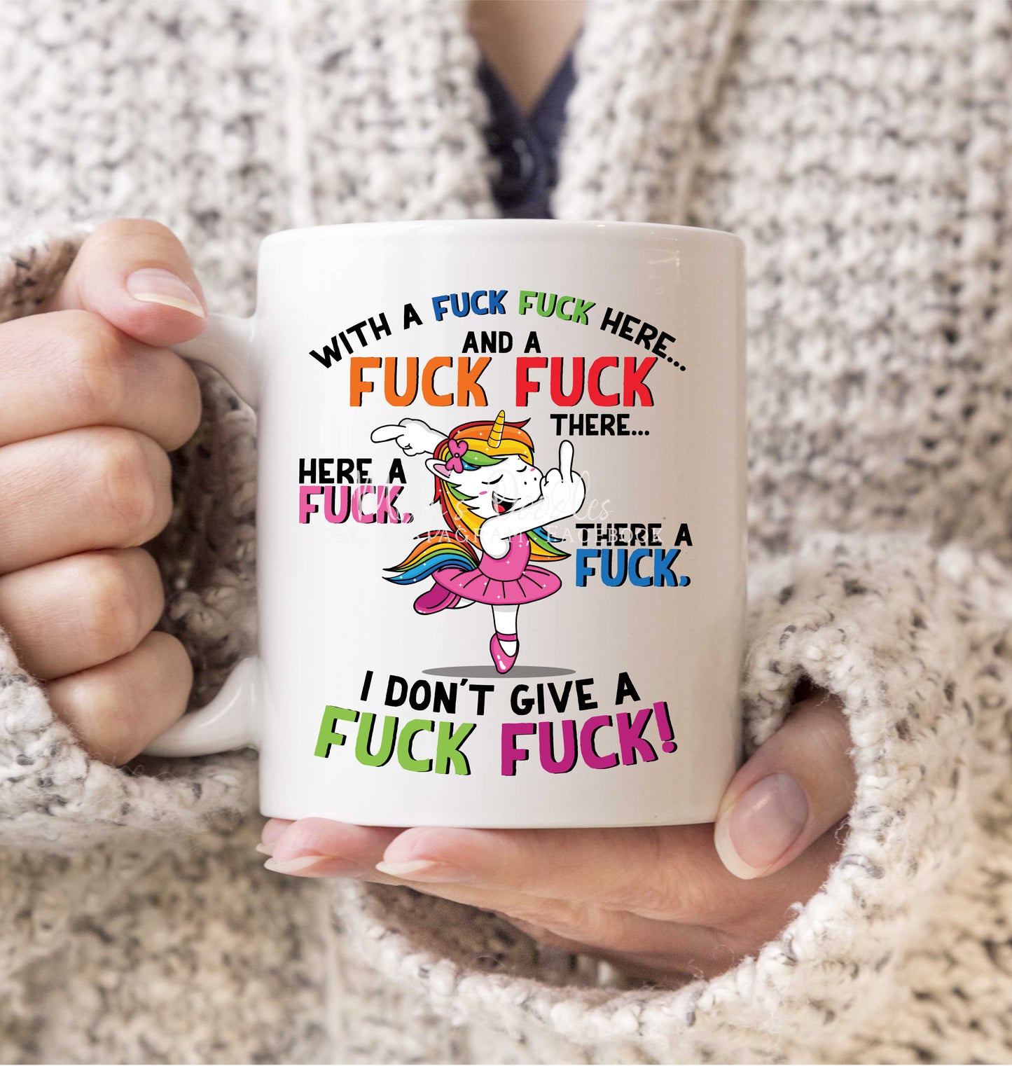 Fuckety Fuck - 11oz or 15oz Ceramic Coffee Mug
