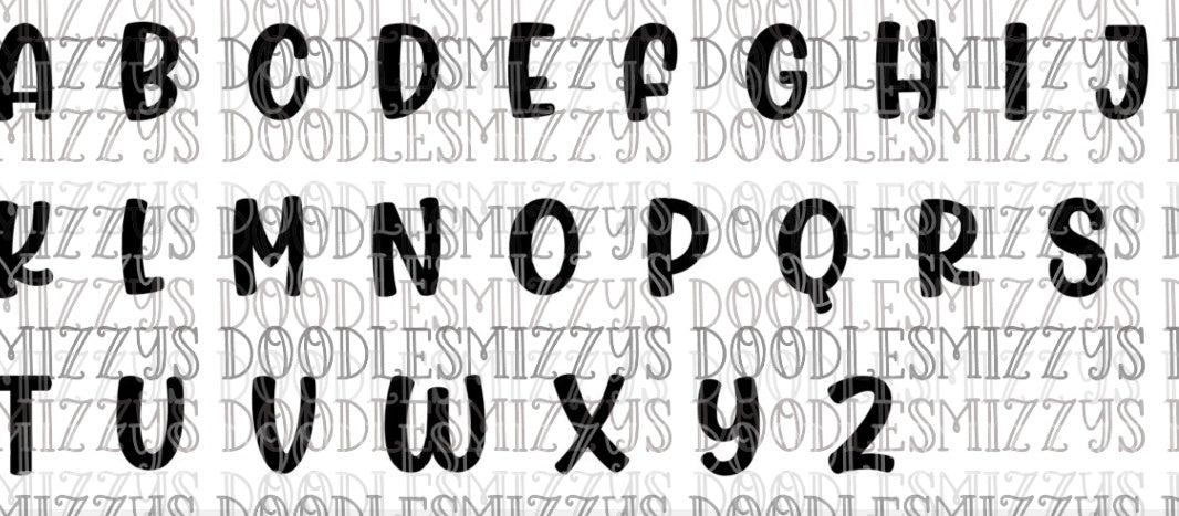 Acrylic Alphabet #1  FULL SET ALL 26 LETTERS