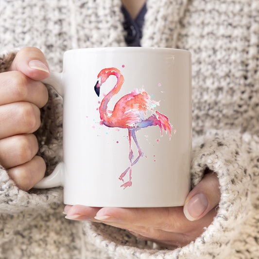 Flamingo - 11oz or 15oz Ceramic Coffee Mug